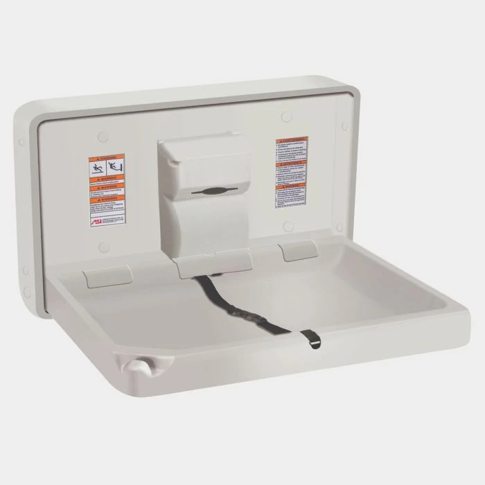 ASI Horizontal Plastic Baby Changing Station