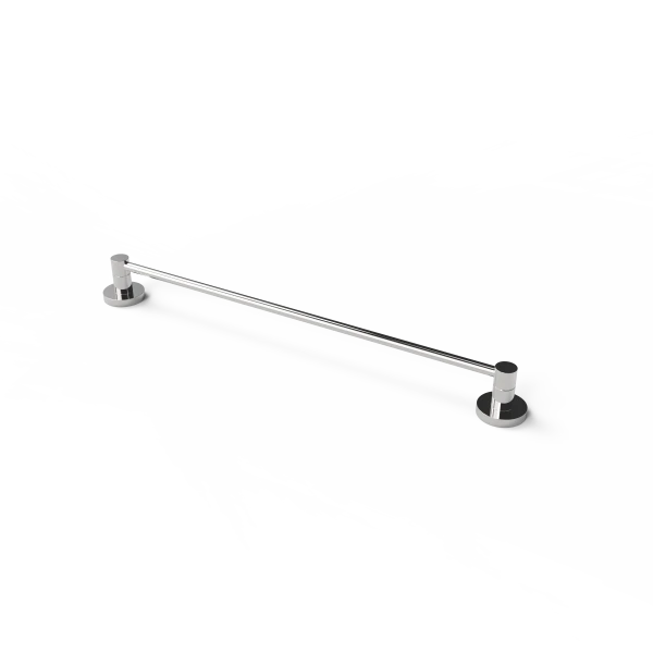 Polished chrome towel rail on sale