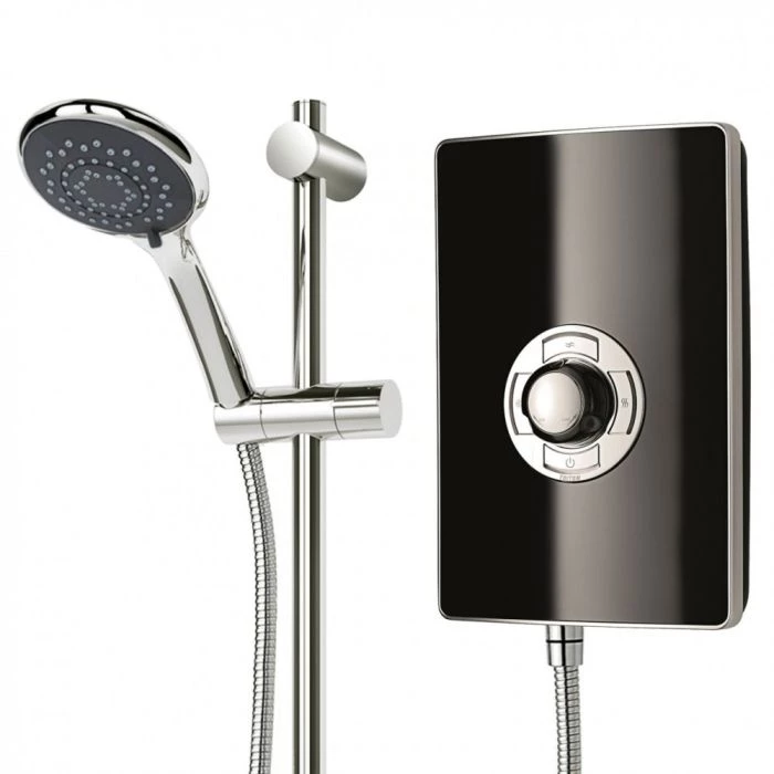 Black hotsell electric shower