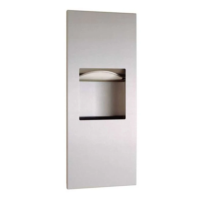 Bobrick TrimLine Paper Towel Dispenser and Waste Bin