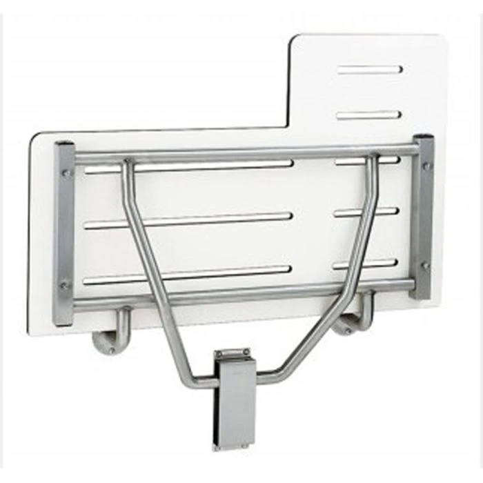 Bobrick Compact Grade Laminate Reversible Folding Shower Seat