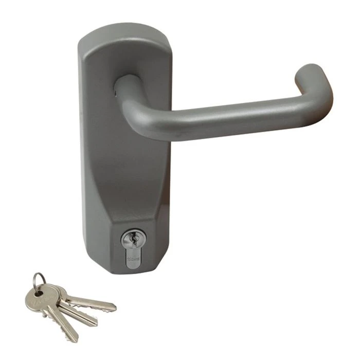 Lock door from outside on sale