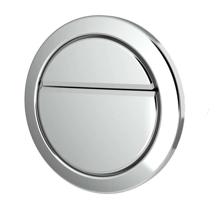 Dual toilet sales flush button