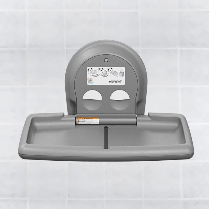 Koala Kare Horizontal Wall Mounted Baby Changing Unit