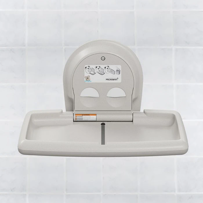 Koala Kare Horizontal Wall Mounted Baby Changing Unit