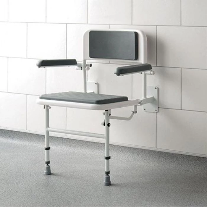 Shower with sales fold down seat