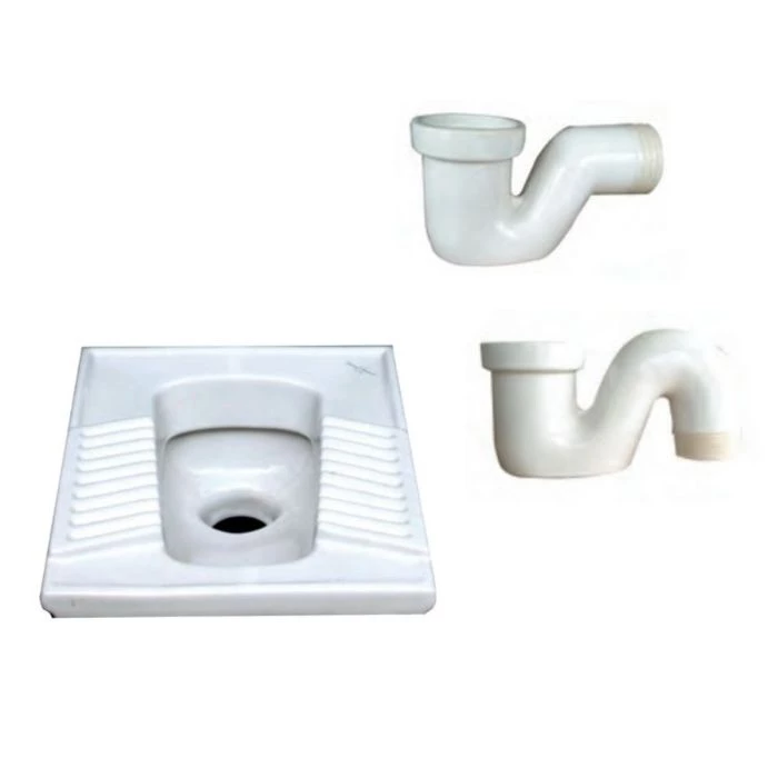 S trap shop toilet