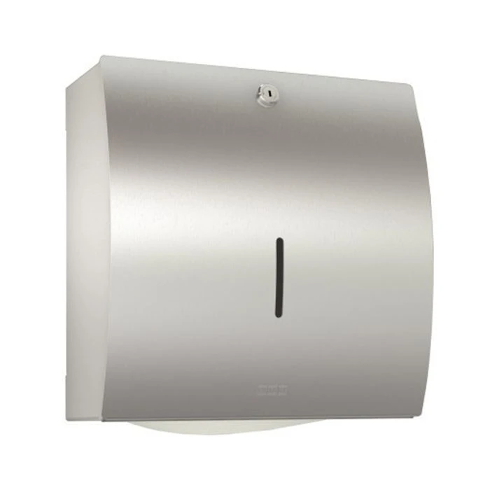 Wall mounted store paper towel dispenser