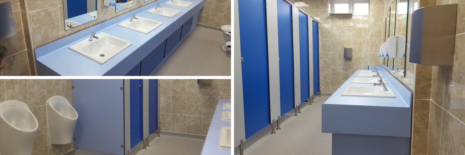 Toilet Refurbishment at Bournemouth and Poole College - Case Study
