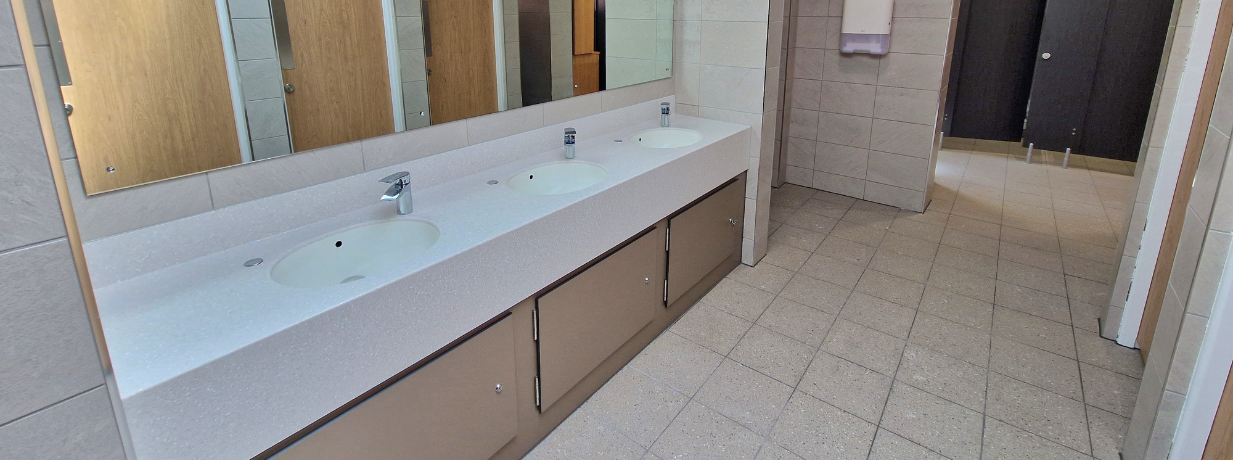 Ferndown Golf Club Ladies Washroom - Case Study