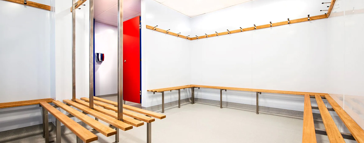 Changing Room Bench Dimensions and Sizing for Your Washrooms