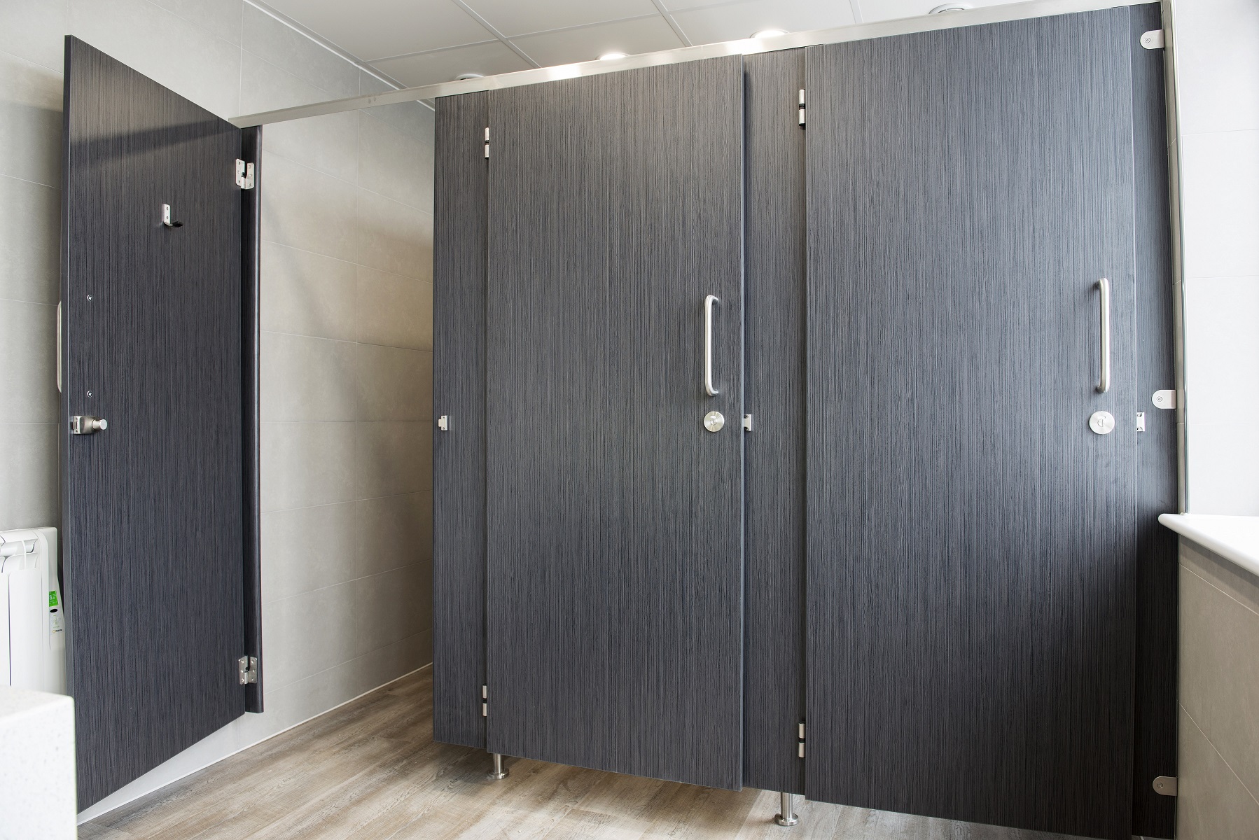 Colossal HPL Full Height Toilet Cubicles