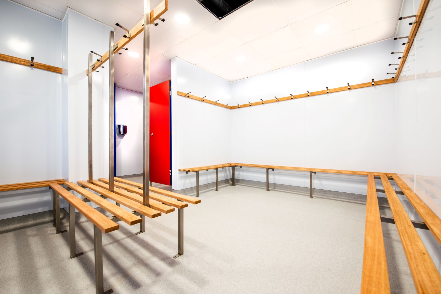 Changing Room Bench Dimensions and Sizing for Your Washrooms