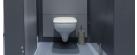How high should a wall hung toilet be?