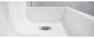 Corian and HIMACS solid surface for commercial washrooms