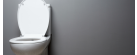 What is a close-coupled toilet?