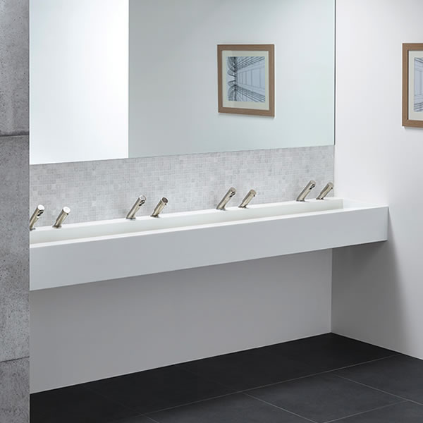 Corian Solid Surface Washtroughs