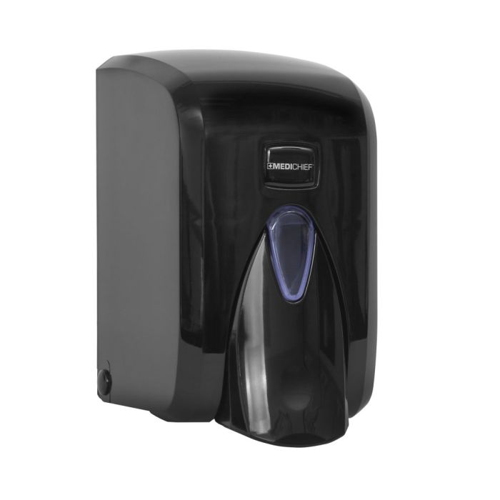 Medichief Manual Black 500ml Manual Soap Dispenser Medichief Manual Black 500ml Manual Soap Dispenser