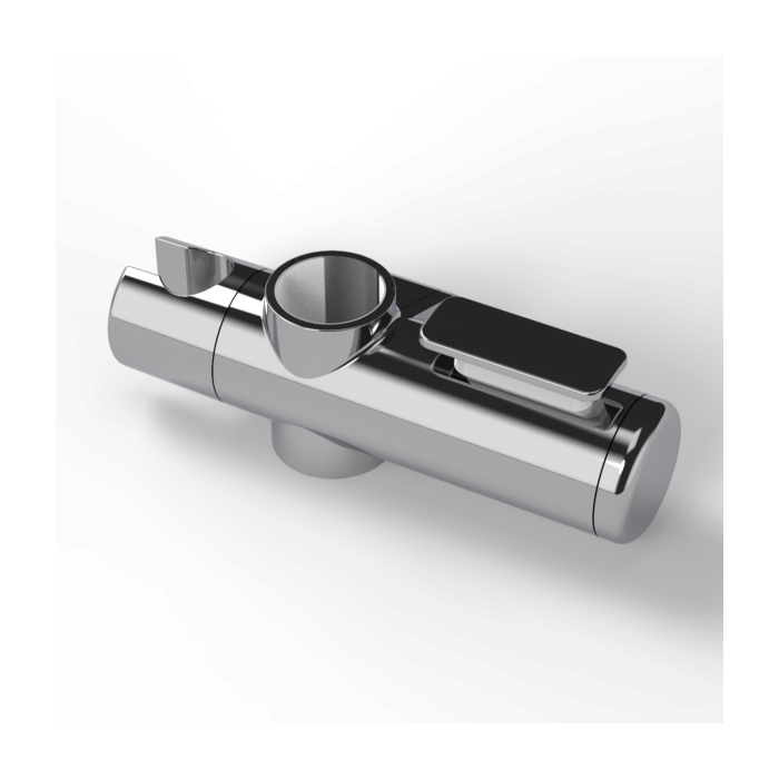 Fitzroy Of London Sliding Shower Head Bracket, For 32mm Rail, Chrome Polished | Commercial Washrooms Fitzroy Of London Sliding Shower Head Bracket, For 32mm Rail, Chrome Polished | Commercial Washrooms