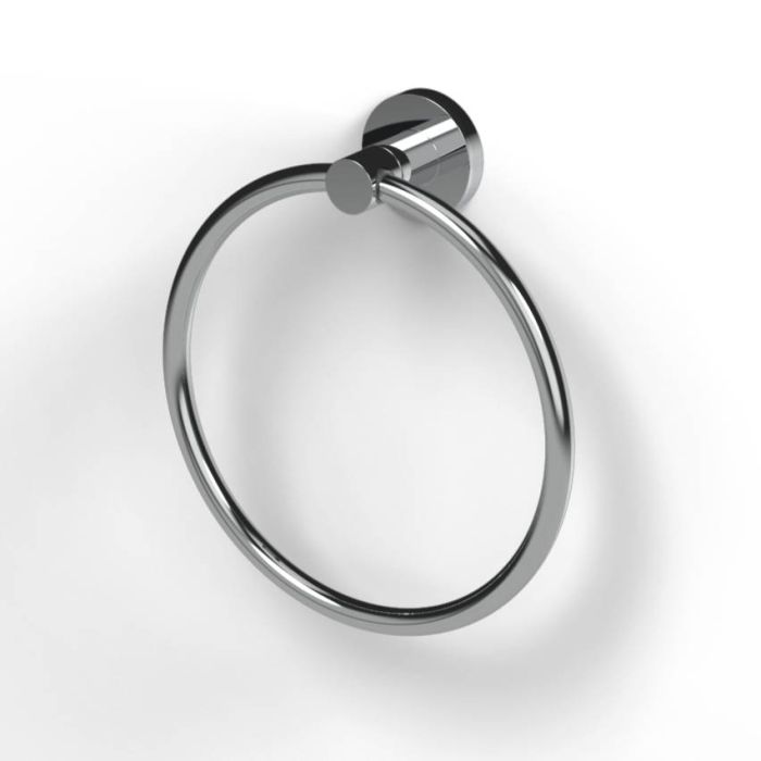 Fitzroy Of London Towel Ring, Polished Chrome | Commercial Washrooms Fitzroy Of London Towel Ring, Polished Chrome | Commercial Washrooms