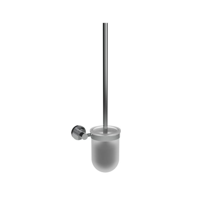 Fitzroy Of London Toilet Brush Holder, Chrome Polished | Commercial Washrooms Fitzroy Of London Toilet Brush Holder, Chrome Polished | Commercial Washrooms