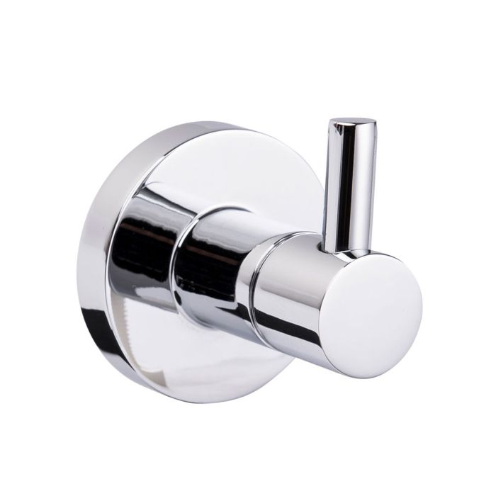 NymasSTYLE Polished Chrome Single Coat Hook | Commercial Washrooms NymasSTYLE Polished Chrome Single Coat Hook | Commercial Washrooms