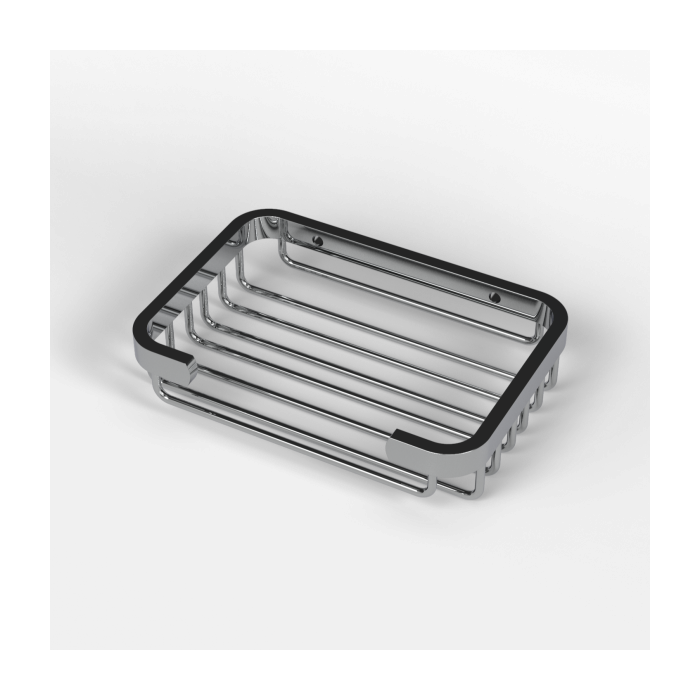 Fitzroy Of London Polished Chrome Shower Basket | Commercial Washrooms Fitzroy Of London Polished Chrome Shower Basket | Commercial Washrooms