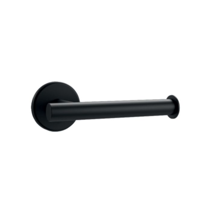 Single toilet roll holder matte black | Delabie Single toilet roll holder matte black | Delabie