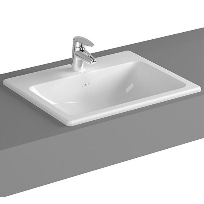 Vitra S20 Square Inset Wash Hand Basin Vitra S20 Square Inset Wash Hand Basin