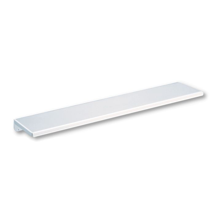 Delabie Wall Mounted Shelf - White Epoxy Coated Stainless Steel | Delabie Delabie Wall Mounted Shelf - White Epoxy Coated Stainless Steel | Delabie