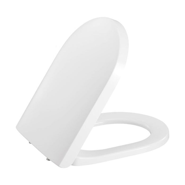Pressalit Soft Close D-shaped Universal Toilet Seat | Commercial Washrooms Pressalit Soft Close D-shaped Universal Toilet Seat | Commercial Washrooms