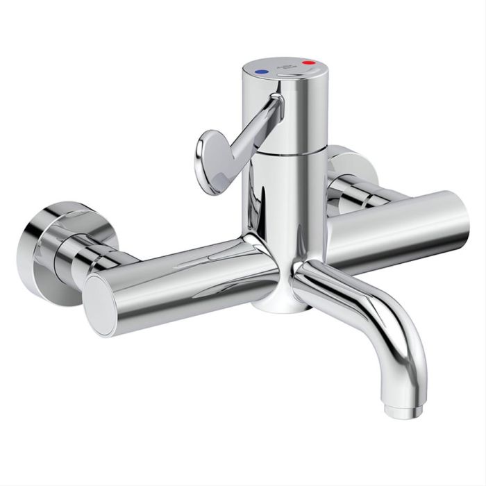 Ideal Standard Markwik 21+ Comfort Panel Mounted Mixer Tap with Detachable Spout and PBV A7909AA Ideal Standard Markwik 21+ Comfort Panel Mounted Mixer Tap with Detachable Spout and PBV A7909AA