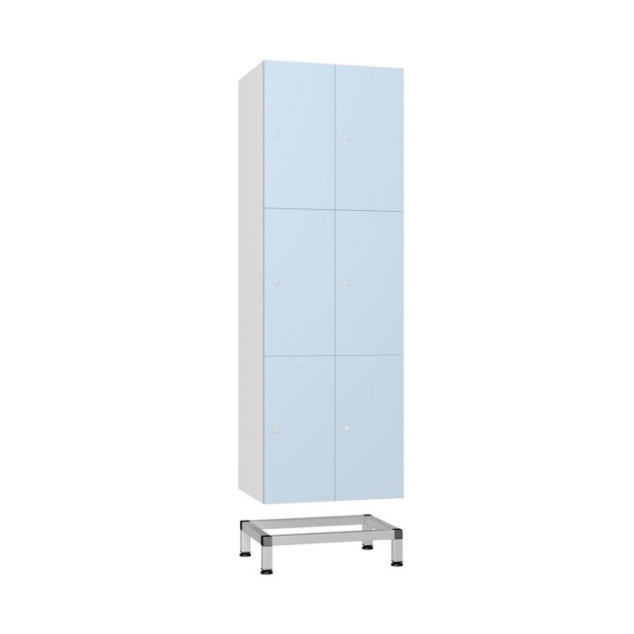 Aluminuim Locker Stand for 2 Units | Commercial Washrooms Aluminuim Locker Stand for 2 Units | Commercial Washrooms