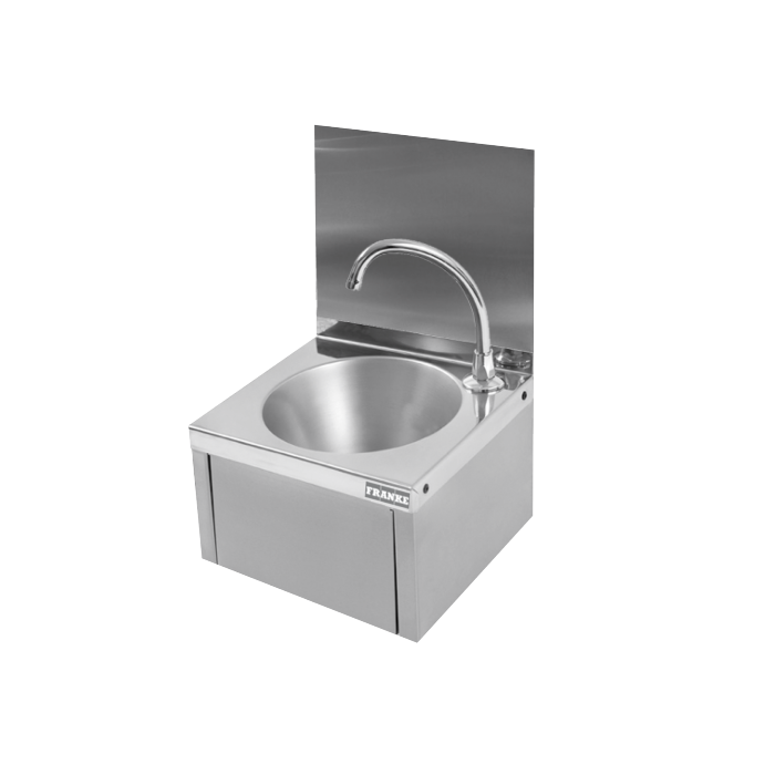 KWC DVS Stainless Steel Knee Operated Hand Wash Basin KWC DVS Stainless Steel Knee Operated Hand Wash Basin