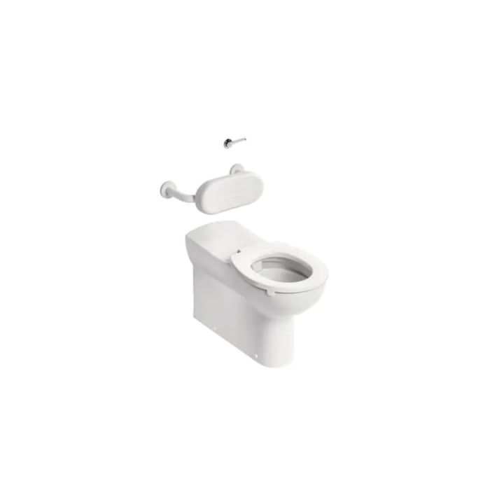 Armitage Shanks Contour 21 40x17cm Grab Rail with Back Support Cushion Armitage Shanks Contour 21 40x17cm Grab Rail with Back Support Cushion