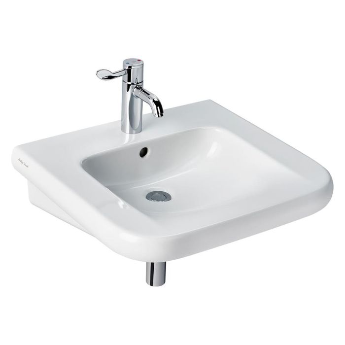 Armitage Shanks Contour 21 55cm Accessible Wash Basin One Tap Hole Armitage Shanks Contour 21 55cm Accessible Wash Basin One Tap Hole