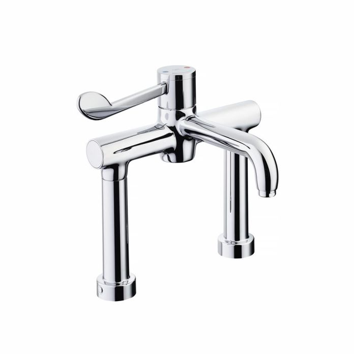 Armitage Shanks Markwik 21+ 2 Hole Thermostatic Basin Mixer | Commercial Washrooms Armitage Shanks Markwik 21+ 2 Hole Thermostatic Basin Mixer | Commercial Washrooms