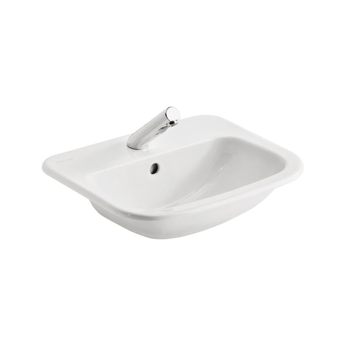 Armitage Shanks Planet 21 50cm countertop washbasin 1 taphole with overflow | Commercial Washrooms Armitage Shanks Planet 21 50cm countertop washbasin 1 taphole with overflow | Commercial Washrooms