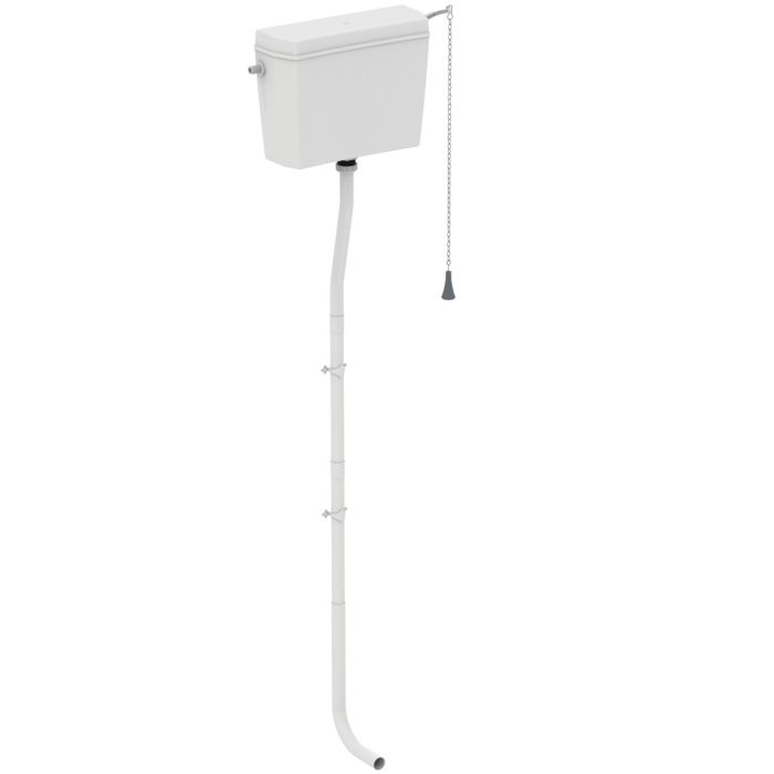 Armitage Shanks Regal Plastic High Level Cistern, Side Inlet | Commercial Washrooms