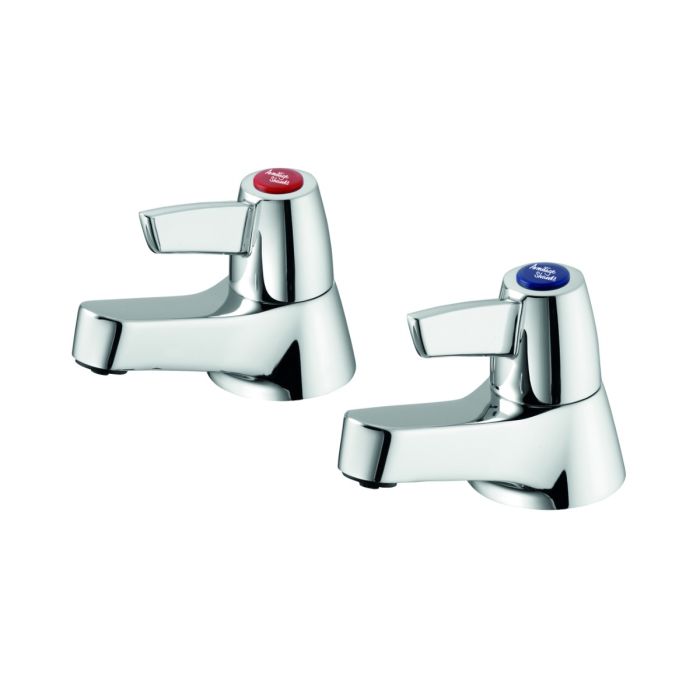 Armitage Shanks Sandringham 21 Pair of Chrome Bath Pillar Taps | Commercial Washrooms Armitage Shanks Sandringham 21 Pair of Chrome Bath Pillar Taps | Commercial Washrooms