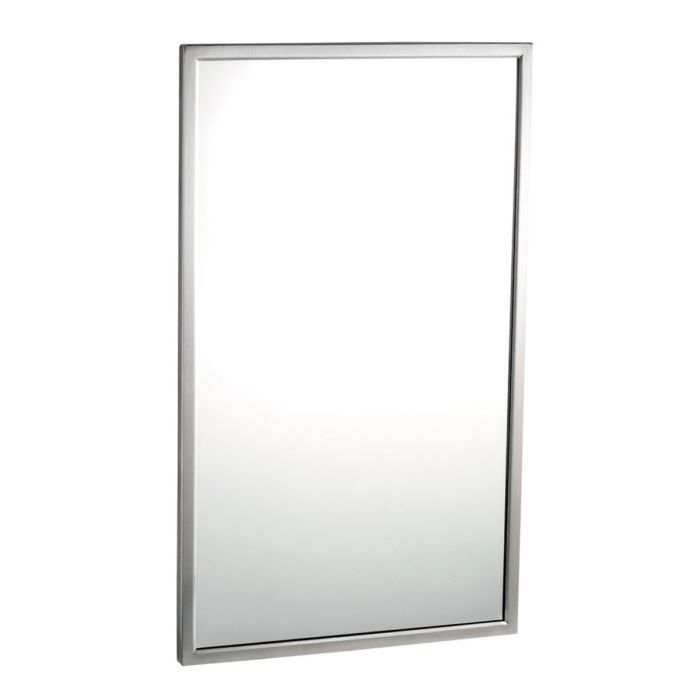Bobrick Tempered Glass Welded-Frame Mirror Bobrick Tempered Glass Welded-Frame Mirror