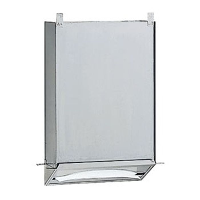 Bobrick TrimLineSeries Behind The Mirror Stainless Steel Paper Towel Dispenser Bobrick TrimLineSeries Behind The Mirror Stainless Steel Paper Towel Dispenser