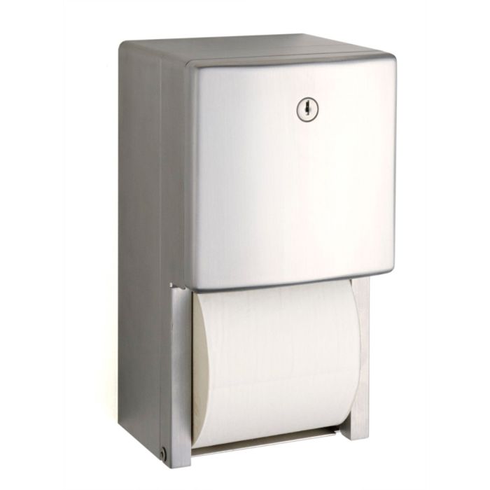 Bobrick Contura Series Stainless Steel Multi-Roll Toilet Tissue Dispenser Bobrick Contura Series Stainless Steel Multi-Roll Toilet Tissue Dispenser