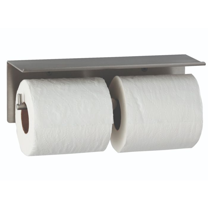 Bobrick Toilet Roll Dispenser with Mobile Phone Shelf