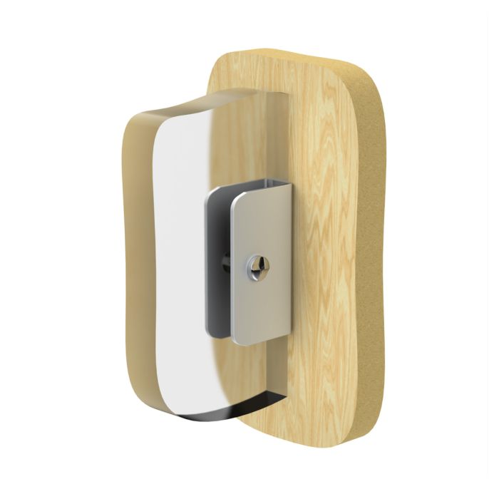 Channel Bracket - Aluminium 17-19mm (Pack of 3) Channel Bracket - Aluminium 17-19mm (Pack of 3)