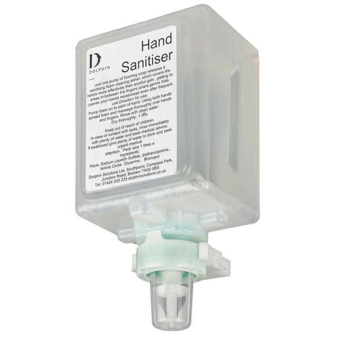 MODU 6 x 1L Alcohol Free Foam Sanitiser Cartridges for Soap Dispensers | Commercial Washrooms MODU 6 x 1L Alcohol Free Foam Sanitiser Cartridges for Soap Dispensers | Commercial Washrooms