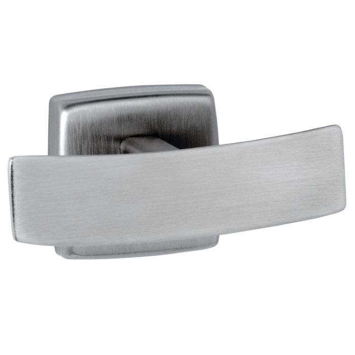 Bobrick Cubicle Collection Premium Clothes Hook - Double - Satin Stainless Steel Bobrick Cubicle Collection Premium Clothes Hook - Double - Satin Stainless Steel