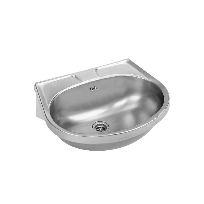 KWC DVS Stainless Steel Wall Hung Hand Wash Basin KWC DVS Stainless Steel Wall Hung Hand Wash Basin