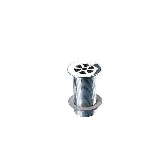 Wirquin Long Solid Grid Waste 1.1/4" Chrome Plated - Unslotted for Basins with no Overflow Wirquin Long Solid Grid Waste 1.1/4" Chrome Plated - Unslotted for Basins with no Overflow