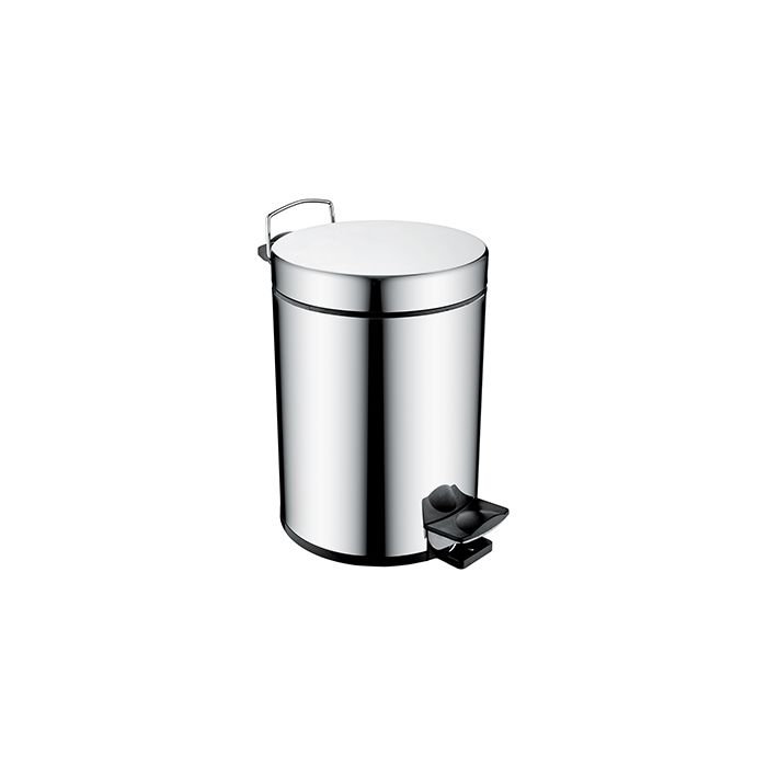 Bristan Pedal Waste Bin - 5 Litres Bristan Pedal Waste Bin - 5 Litres